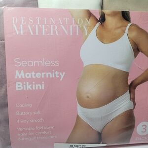 Destination Maternity Seamless Bikini 3-Pack Panties Size XXL